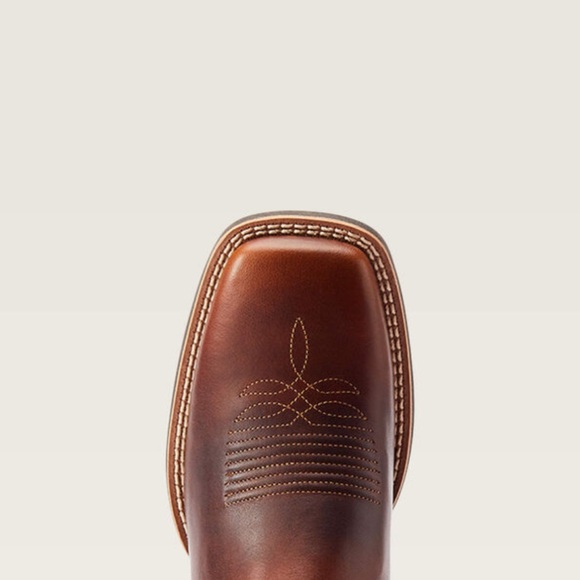 NEW Ariat Brown and Pink Western Cowboy Boots - Picture 3 of 5